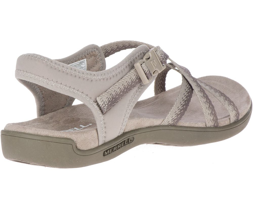 Merrell Sandals Grey - District Muri Lattice - Womens 73XWPIFGQ